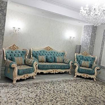 продажа мягкая мебель: Комплект мягкой мебели, Новый, Бесплатная доставка, цвет - Бежевый — 1