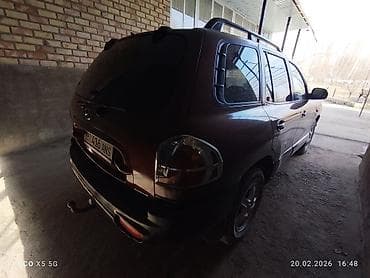 Hyundai Santa Fe: 2002 г., Автомат, Бензин, Кроссовер — 5