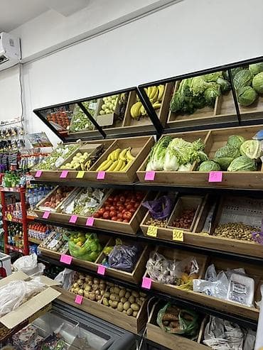 тачка для бизнес: Овощи, фрукты и бакалейные продукты в ассортименте - Свежие овощи — 1