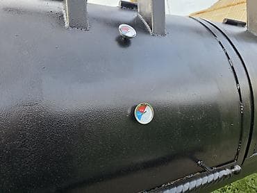 салкын бешик: Промышленная коптильня/мангал-барбекю из толстостенной стали - — 8