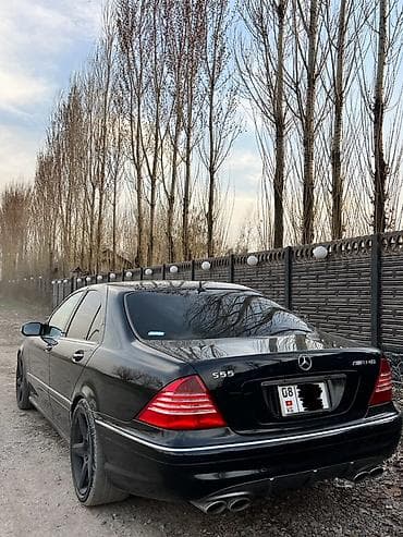 обмен зил: Mercedes-Benz S-class AMG: 2003 г., 3.7 л, Автомат, Бензин, Седан — 2