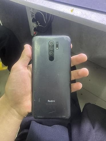 aplle 7: Redmi, Redmi 9, Б/у, 64 ГБ, цвет - Серый, 2 SIM — 2