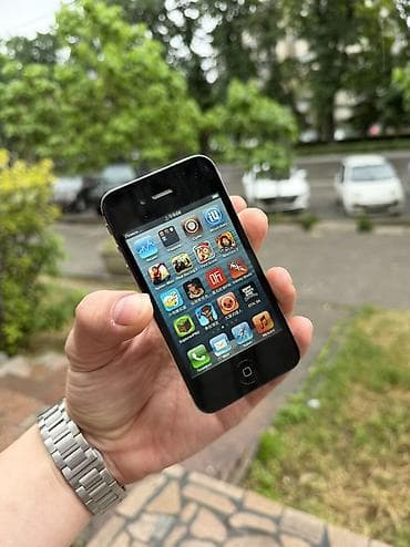 айфон 4s: IPhone 4, < 16 ГБ, Черный — 3