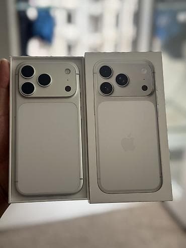 mate 20: IPhone 17 Pro, Б/у, 256 ГБ, White Titanium, Кабель, Коробка, 100 % — 1