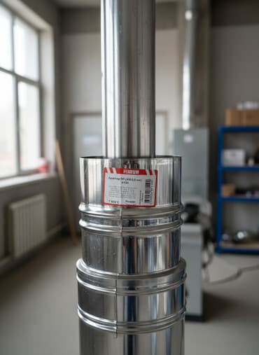 аппарат для вакуумной чистки дымоходов купить: Адаптер Ferrum ПП (430/0,5 мм) предназначен для соединения труб — 1