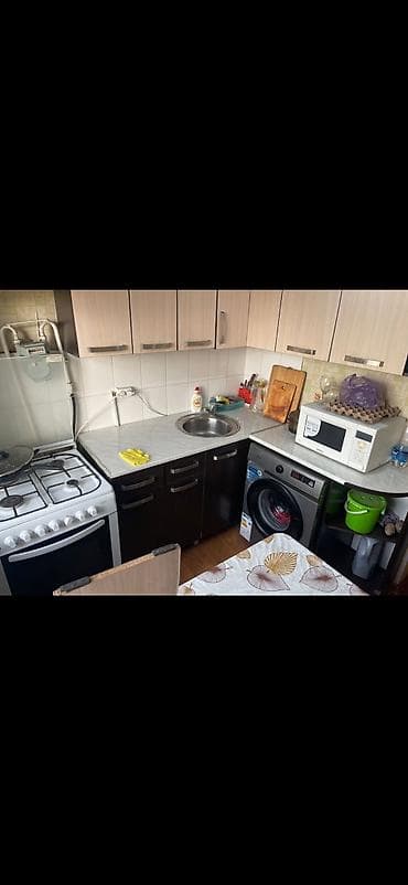 2 комнатная квартира кок жар: 2 комнаты, 46 м², 104 серия, 5 этаж, Косметический ремонт — 9