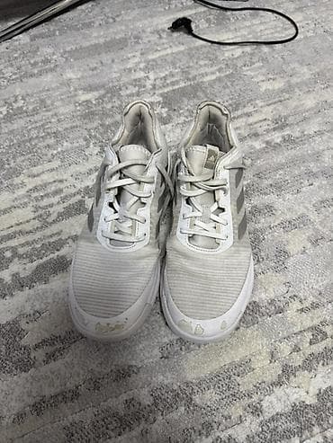 Мырзалардын бут кийими: Эркектердин кроссовкасы, 42, Adidas, Колдонулган, түсү - Ак, Өзү алып кетүү, Акылуу жеткирүү — 6