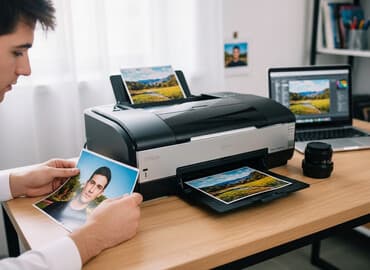 фото увеличитель: Струйный фотопринтер Epson Stylus Photo 1410. Печатает отлично, дюзы — 1