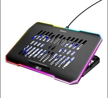 hyperx pulsefire haste: Охлаждающая подставка для ноутбука Hoco DH19 Cool RGB - Эффективное — 3