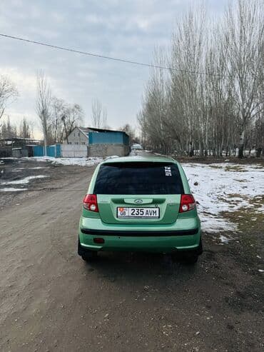 70 сом: Hyundai Getz: 2004 г., 1.4 л, Автомат, Бензин, Хетчбек — 3
