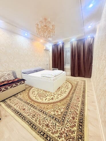 2 комнатные квартиры в бишкеке продажа мкр тунгуч: 1 комната, Постельное белье, Кондиционер, Парковка — 2