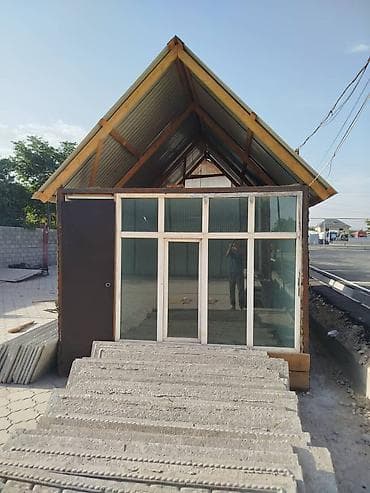 не пригодилось: Переносной модульный павильон/киоск с двускатной крышей - Каркас — 4