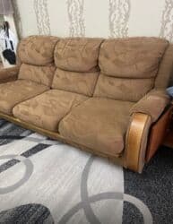 буу спалный диван: Прямой диван, Б/у, Трехместный — 1