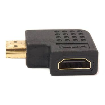 переходник колокольчики hdmi: Адаптер HDMI (male ) - HDMI (female) - угловой плоский — 1