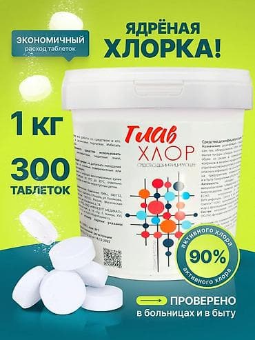органайзер для таблеток: Акция Акция ГЛАВХЛОР — дезинфицирующие таблетки с повышенным — 1