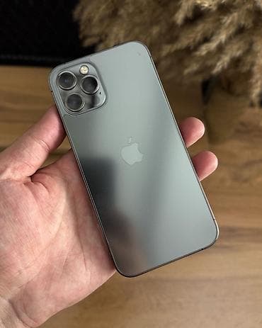 марозилник бу: IPhone 12 Pro, Б/у, 128 ГБ, Pacific Blue, Коробка, 77 % — 3