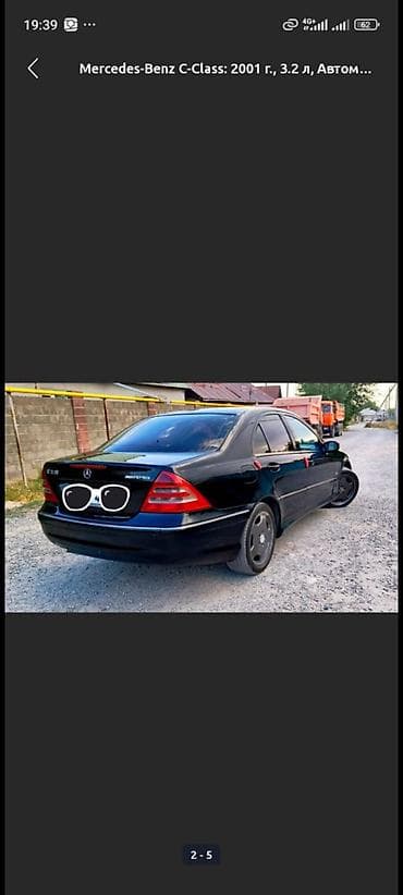 sprinter cdi: Mercedes-Benz C-Class: 2001 г., 3.2 л, Автомат, Бензин, Седан — 2