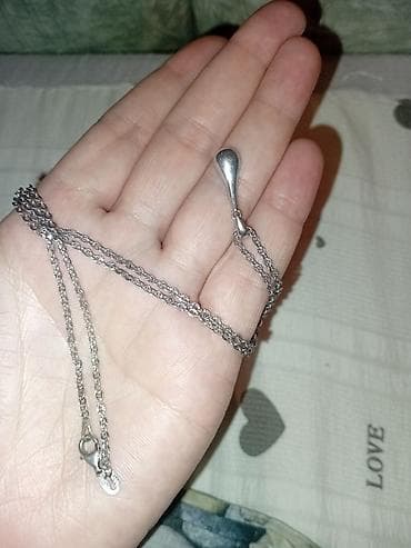 Колье: Цепочка серебро новая 925 — 2