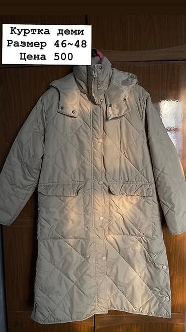 черная куртка: Почти новый, только один раз носили. Размер L- подойдет и для 48,50 — 4