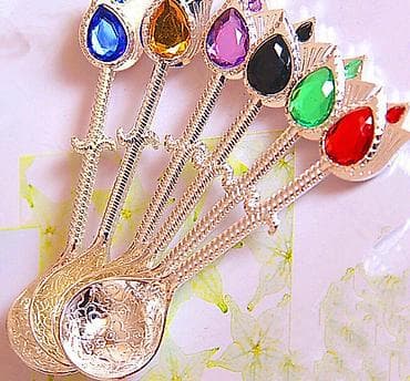 Кашыктар: Тайвань ЛОЖКИ для специй РЕТРО СТИЛЬ Таких в Бишкеке нет - привезли — 6