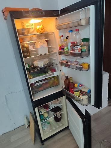 open box: Холодильник с нижней морозильной камерой, No Frost. Черный 16мин — 5