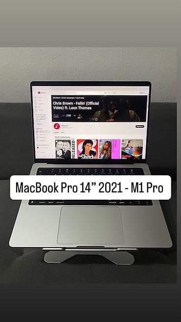 клавиатуры для ноутбуков: Игровой, Б/у, Apple M1 Pro, ОЗУ, RAM: 16 ГБ — 1