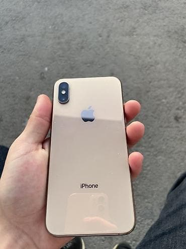 aiphon xs: IPhone Xs, Б/у, 64 ГБ, Золотой, 80 % — 4