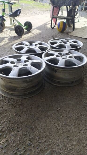 шины бишкек бу: Литые Диски R 14 Toyota, Комплект, отверстий - 5, Б/у — 1