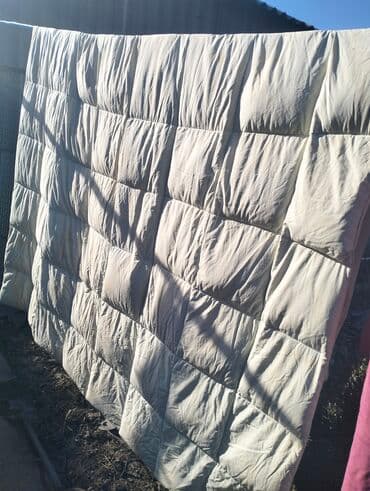 купить двуспальную кровать с матрасом бу: Одеяло, Пух/перо, Зима — 2