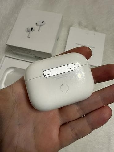 cd changer: Беспроводные вакуумные наушники, Apple, AirPods Pro, Б/у — 7