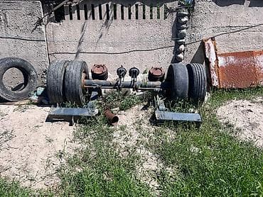 иж 4: BPW Ось в сборе от автовоза можно на ленивец — 1