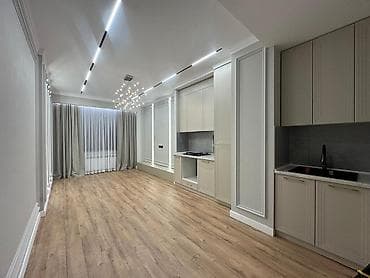 hostel osh: 2 комнаты, 66 м², Элитка, 9 этаж, Дизайнерский ремонт — 1