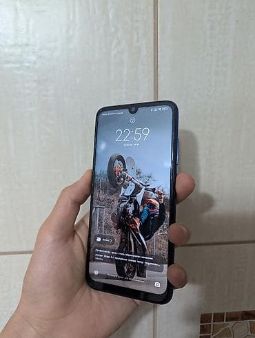 note 7 pro: Redmi, Redmi Note 7 Pro, Б/у, 128 ГБ, цвет - Синий, 2 SIM — 2