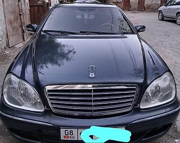 560 sec: Mercedes-Benz S-Class: 2000 г., 3.2 л, Типтроник, Дизель, Седан — 1