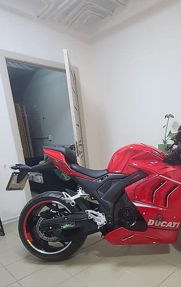 мотоцикл электрический взрослый: Дукати v 4 .6000 квт 150амп Новая версия.Литий железо — 3