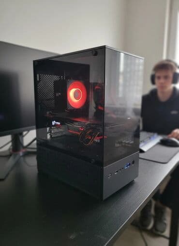 бу игровые компьютеры: Компьютер, ядер - 4, ОЗУ 16 ГБ, Для несложных задач, Б/у, Intel Core i7, NVIDIA GeForce GTX 1070, HDD + SSD — 2