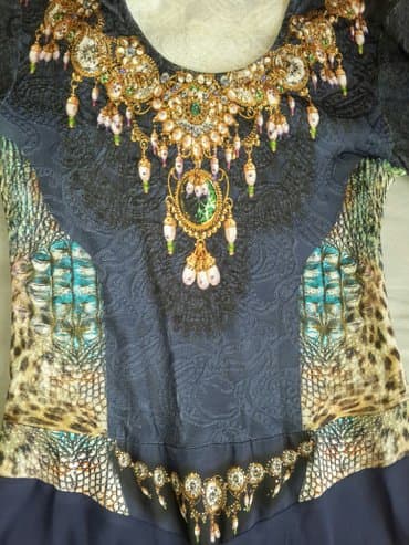 штапель узбекский фасоны платьев для дома: Турецкое платье. низ шифон. красиво сидит. турецк разм 42. наш 48 — 5