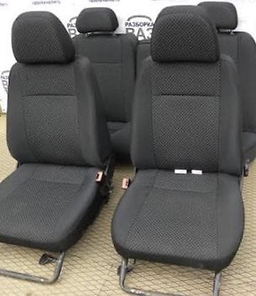 Комплект сидений, Ткань, текстиль, ВАЗ (LADA) 2011 г., Новый, Оригинал, Россия
