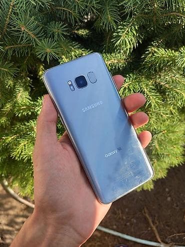 samsung s: Samsung Galaxy S8, Б/у, 64 ГБ, цвет - Серебристый, 2 SIM — 3
