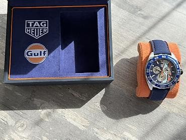 люкс копия часов: TAG Heuer Formula 1 Gulf Special Edition КОПИЯ ААА КЛАССА — кварцевый — 3