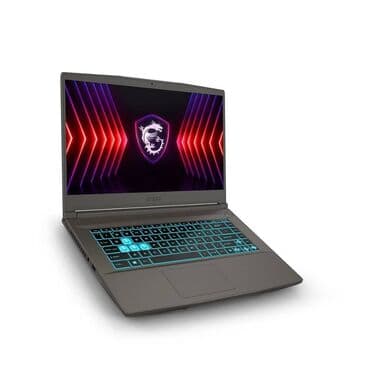 Электронные книги: Ноутбук, MSI, 16 ГБ ОЗУ, Intel Core i5, 15.6 ", Новый, Для работы, учебы, память SSD — 4