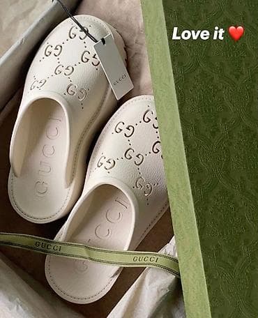 Прокат одежды: Босоножки, 36, Gucci, Новый, цвет - Белый, Самовывоз, Бесплатная доставка, Платная доставка — 3