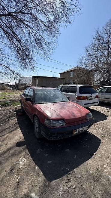 civic 1991: Honda Civic: 1989 г., Седан — 3