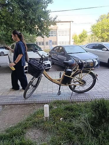 велик електро: Электровелосипед городской с низкой рамой Описание: - Комфортная — 2
