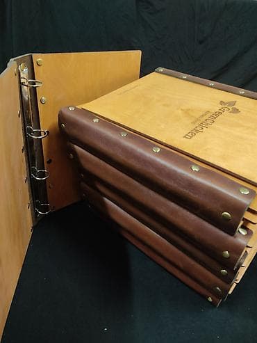 Жылуулуук жабдуулары: Деревянные изделия для ресторанов и кафе с лазерной гравировкой под — 9