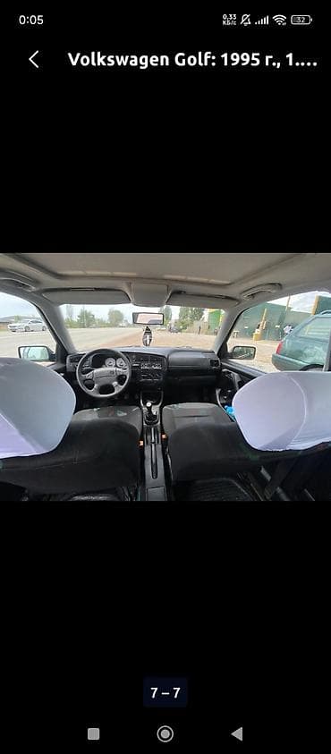 Volkswagen: Volkswagen Golf: 1995 г., 1.6 л, Механика, Бензин, Хэтчбэк — 2