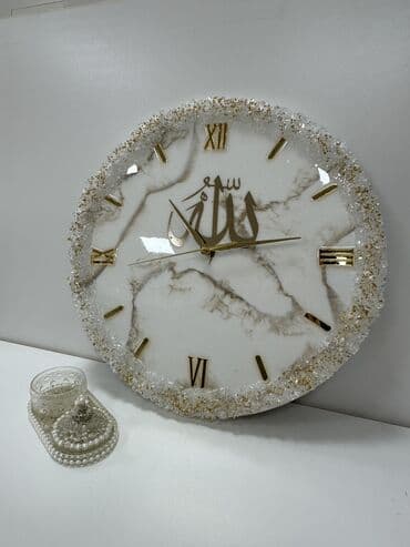 часы из эпоксидной смолы: Часы из эпоксидной смолы 🕒 Ручная работа ❗️ Размер : 50см Для — 3