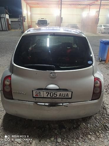 class jaguar: Nissan March: 2004 г., 1.2 л, Автомат, Бензин, Хэтчбэк — 2