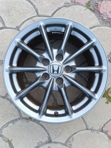 диска на gx: Литые Диски R 17 Honda, Комплект, отверстий - 5, Б/у — 1