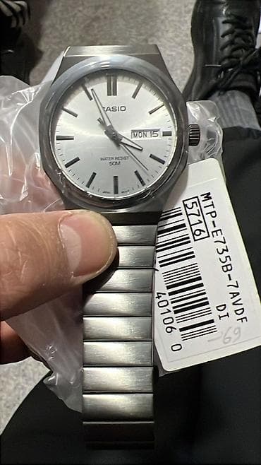 Классические часы часы, Casio, Япония, Водонепроницаемые, Мужские — 1